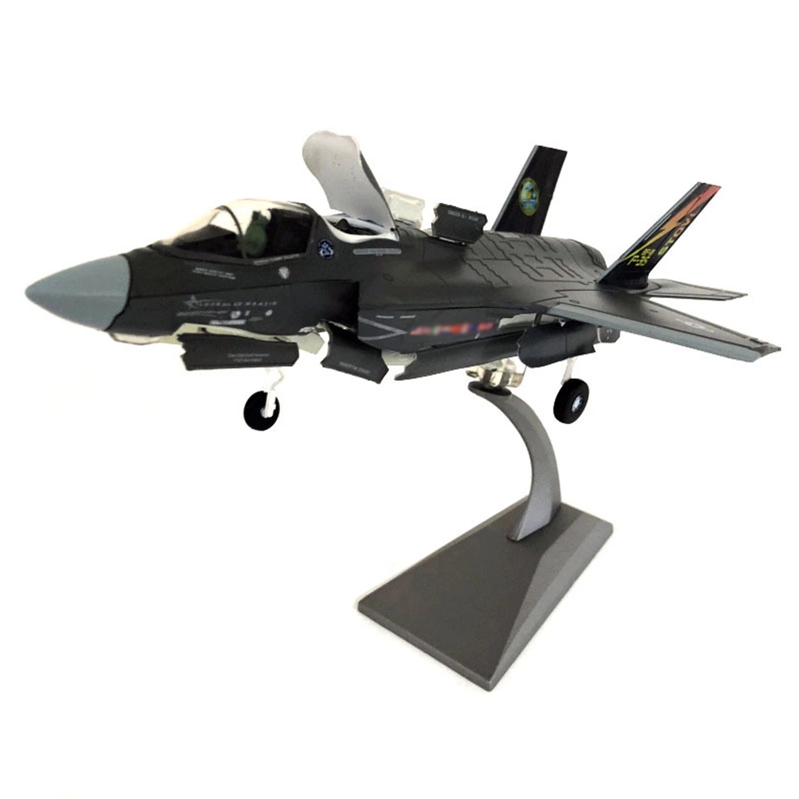 1:72 Us Air Force F-35b Fighter Aircraft Diecast Alloy Simulation