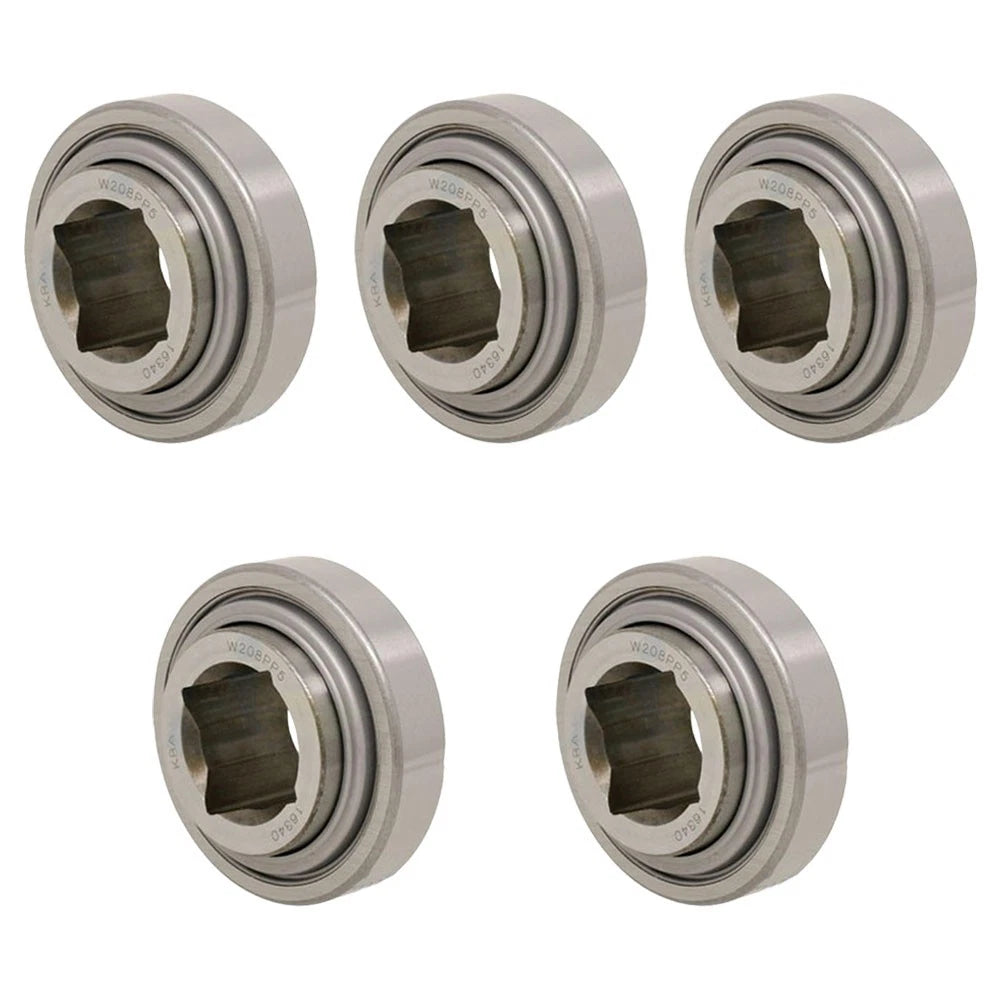 5 Of Disc Harrow Bearing 1.125" Square Bore X 1.438" Ir X 3.1496" Od