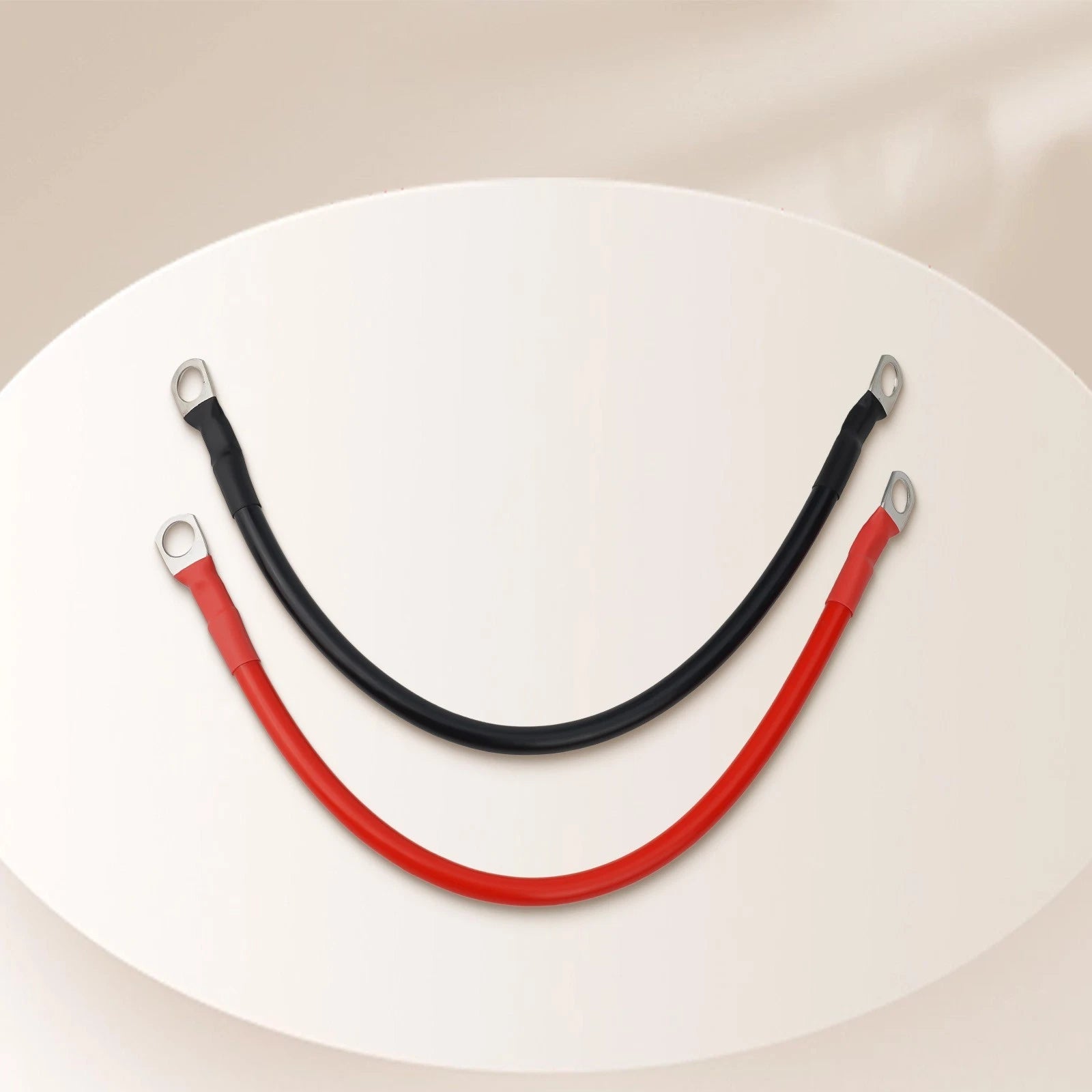 Reliable 12V Battery Cable Set With Quick Installation 2pcs 30cm