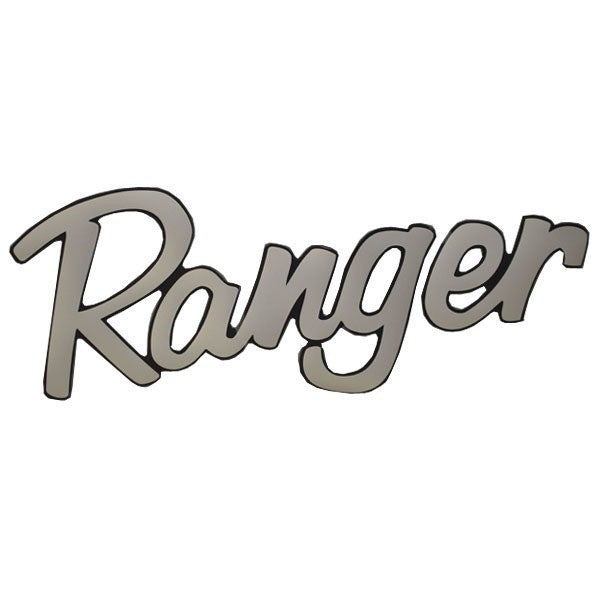 Emblem Decal Ranger Silver Vinyl
