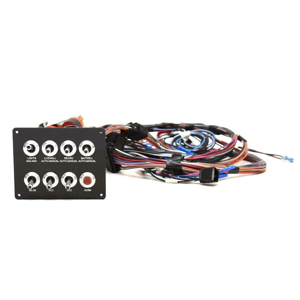 Tracker Boat Circuit Breaker Panel Pontoon 10 x 4 3/4 Inch 12 Volt by Tracker