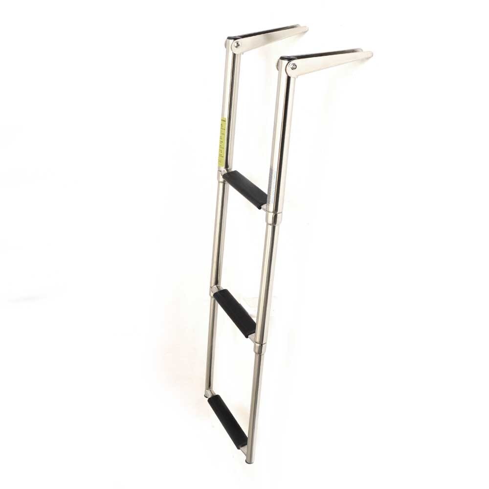 Telescoping Boat Ladder 3 Step Stainless Steel by Garelick