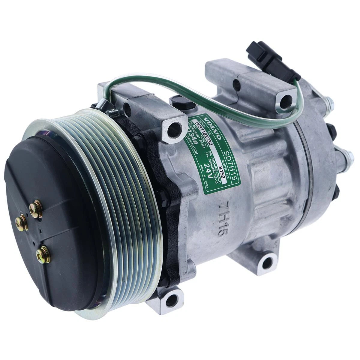Sd7h15 A/c Compressor Voe15082727 For Volvo A25g | Hook & Hull Co