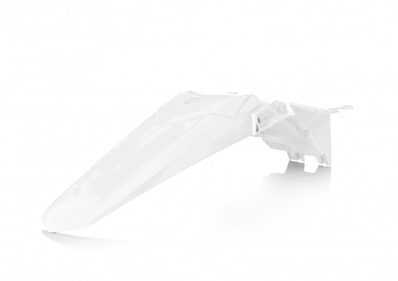Acerbis Rear Fender White For Yamaha Yz & Wr 2018-2020 Offroad