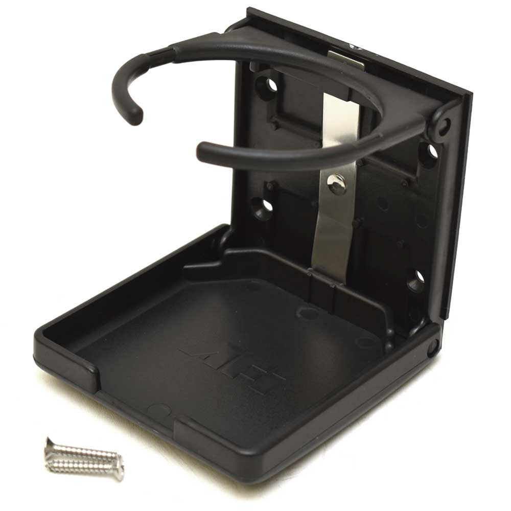 Boat Collapsible Cup Holder 3 1/4 Inch Black by AFI