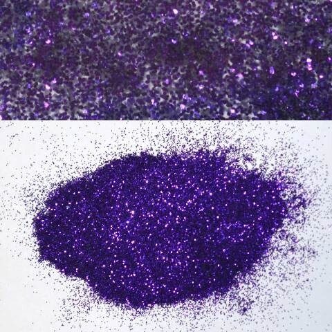 Boat Auto Motorcycle Truck Metal Glitter Flake Purple 8oz