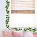 PVC Green Plant Leaves Wall Decal
