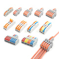 Spring Lever Terminal Block Electrical Connector