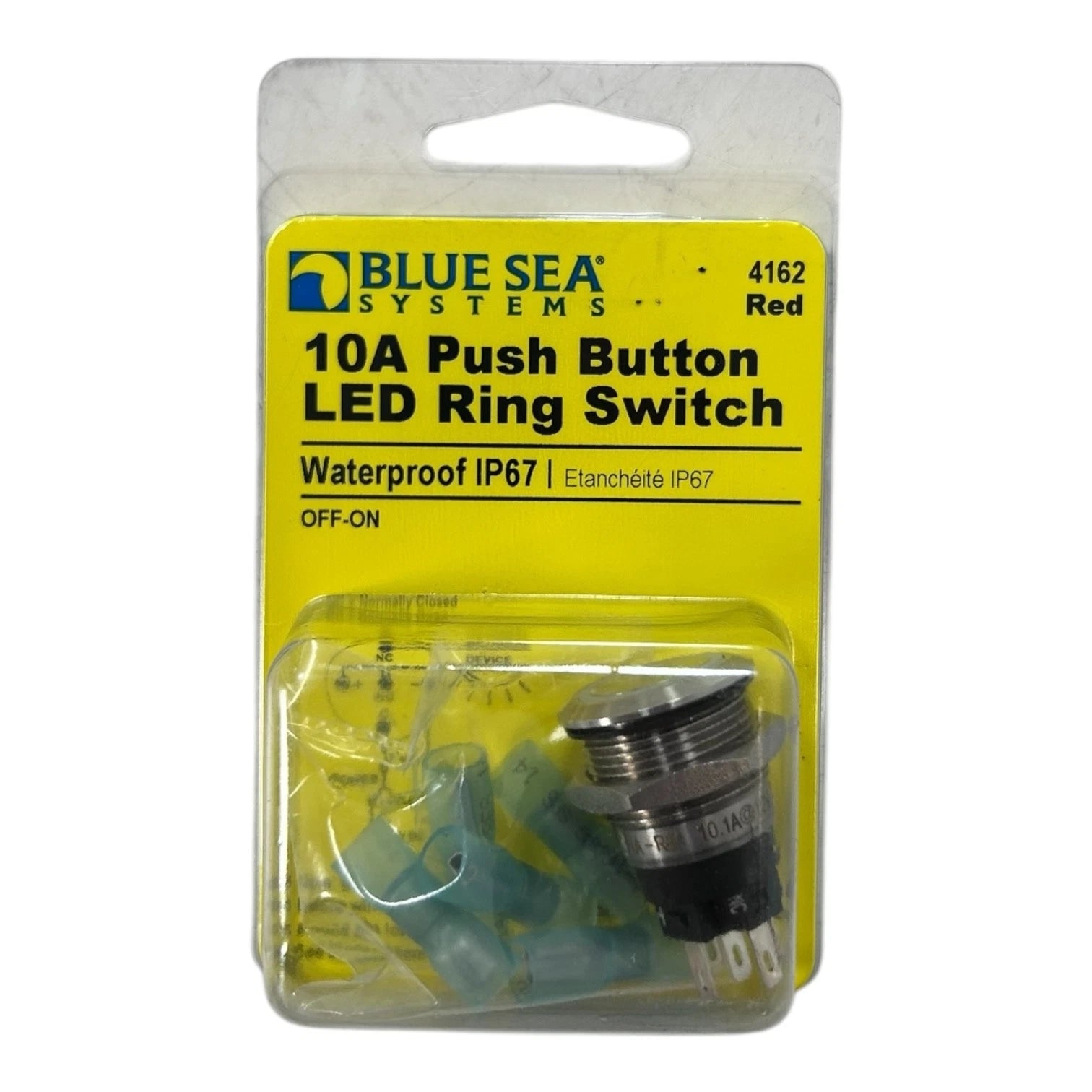 Blue Sea Systems 4162, Marine Push Button Led Ring | Hook & Hull Co