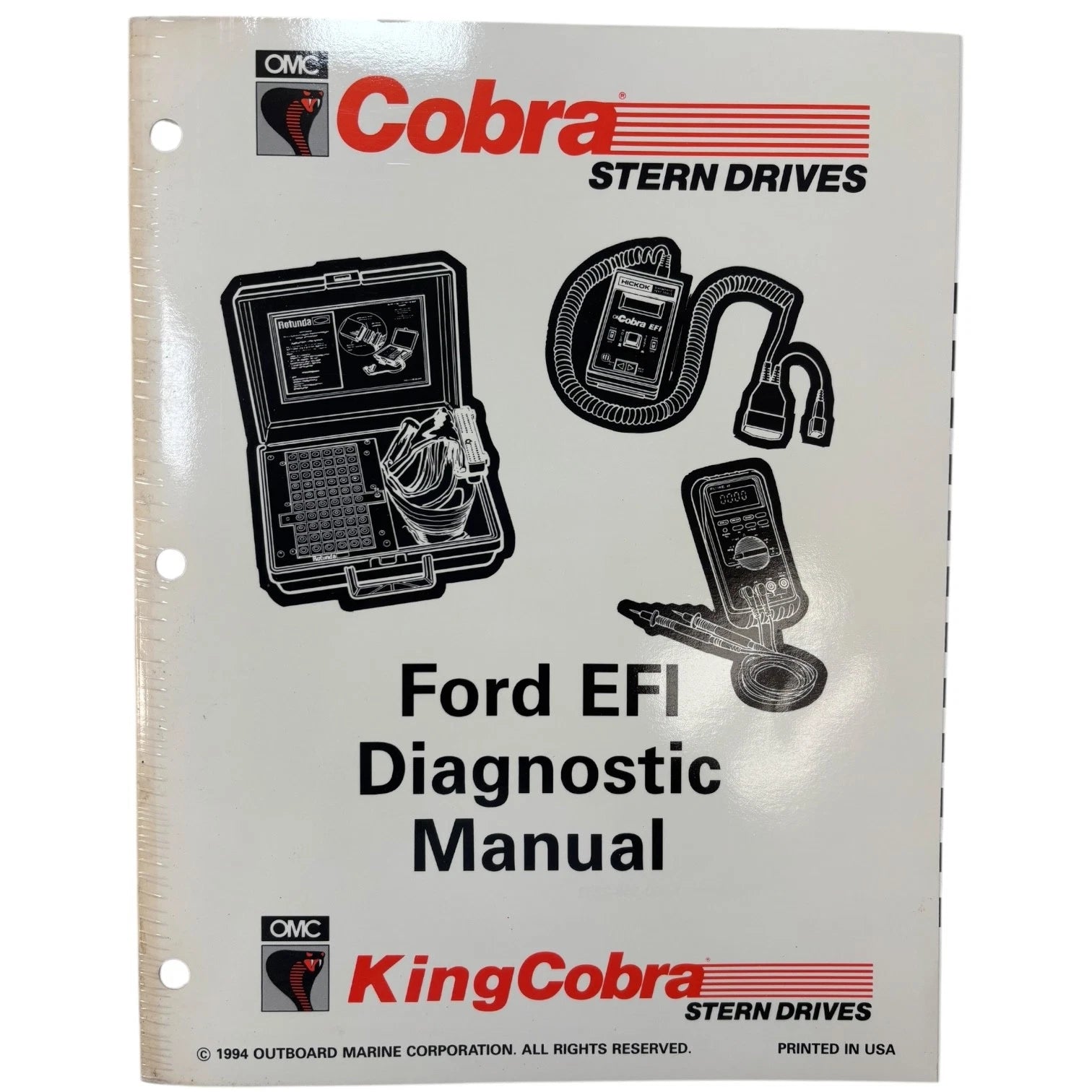 Omc Cobra Stern Drives 503171, Ford Efi Diagnostic Manual (1994)