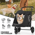 Folding 3-Wheel Dog Stroller