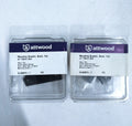 Attwood Sl40bp3-7, Black Flat With 10mm Ball Mounting Bracket - 2 Pack