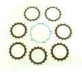 Athena Clutch Friction Plate & Cover Gasket Kit For Yamaha Yz125 89-90