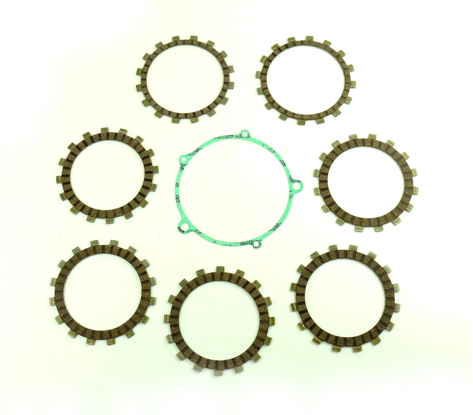 Athena Clutch Friction Plate & Cover Gasket Kit For Yamaha Yz125 89-90