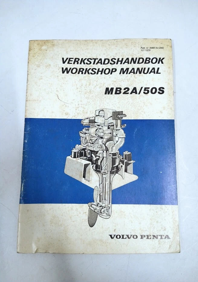 Volvo Penta 3589, Mb2a/50s Workshop Manual