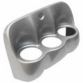 Tracker Boat Cup Holder Panel 3-Hole Silver by Tracker