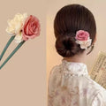 U Shaped Flower Hairpin Clip