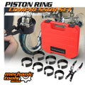 9 Piece Portable Ratcheting Piston Ring Compressor Tool