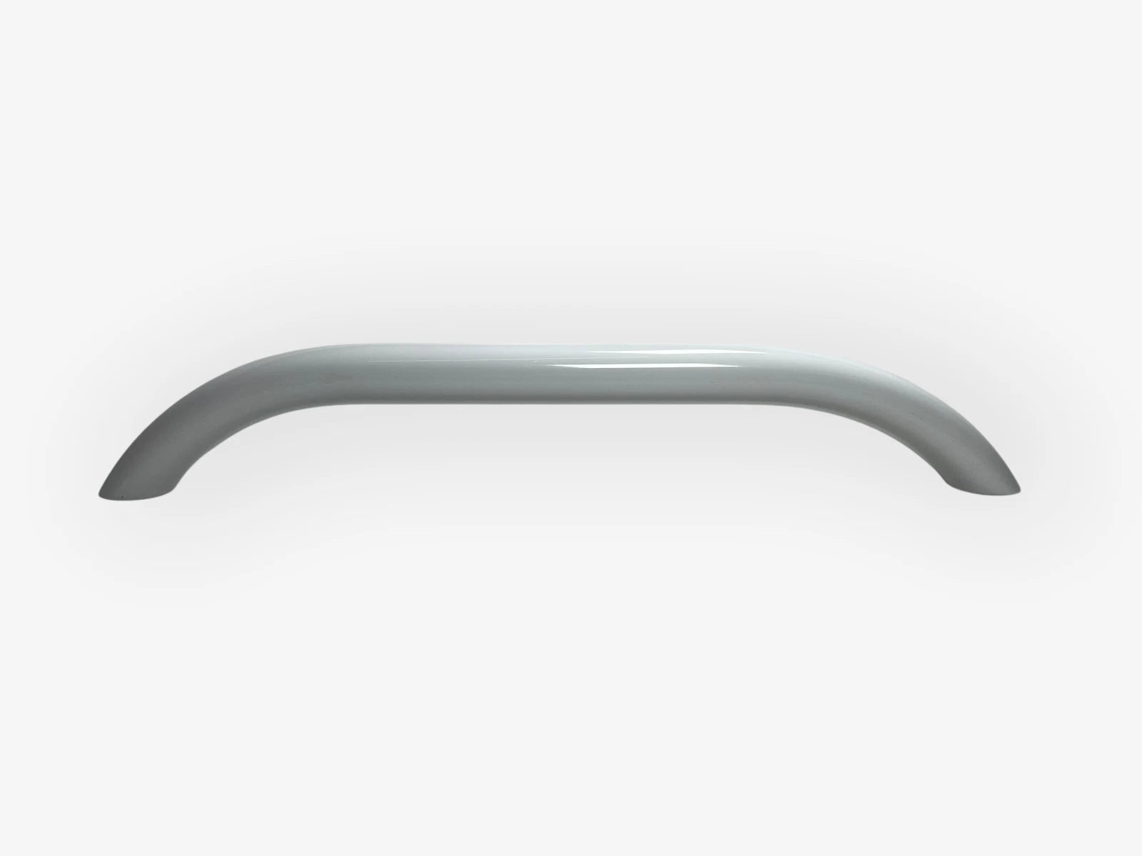 Boat Grab Rail, 20in, White, 1/4in Bolt Holes, New