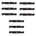 (9) Notched Mower Blades Fits Toro 52" Titan Fits Exmark Turf Tracer