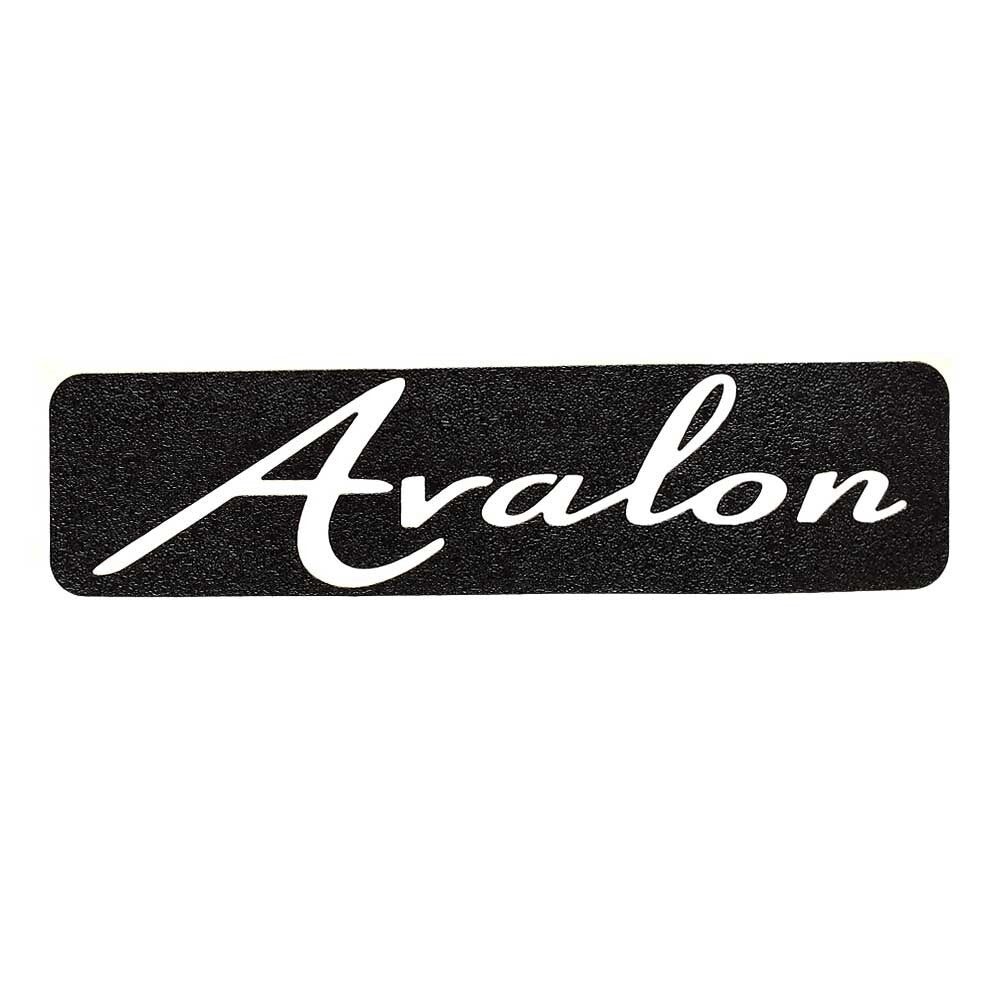 Avalon Boat Non-Skid Brand Decal – 12 x 3 Inch Black by Avalon