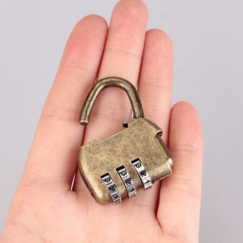 Combination Padlock 3-Digit Number