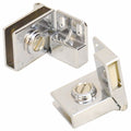 Hafele Boat Glass Door Hinge Inset | Chrome 5mm (Pair)Opens in a new w