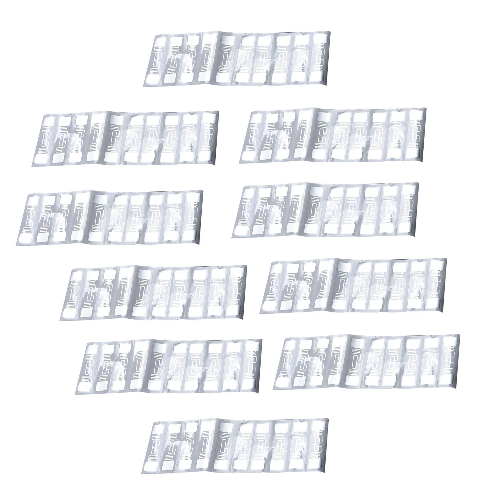 10* Long Distance Alien 9662 3''x1'' Uhf 6c 915mhz Rfid Wet Inlay Tag