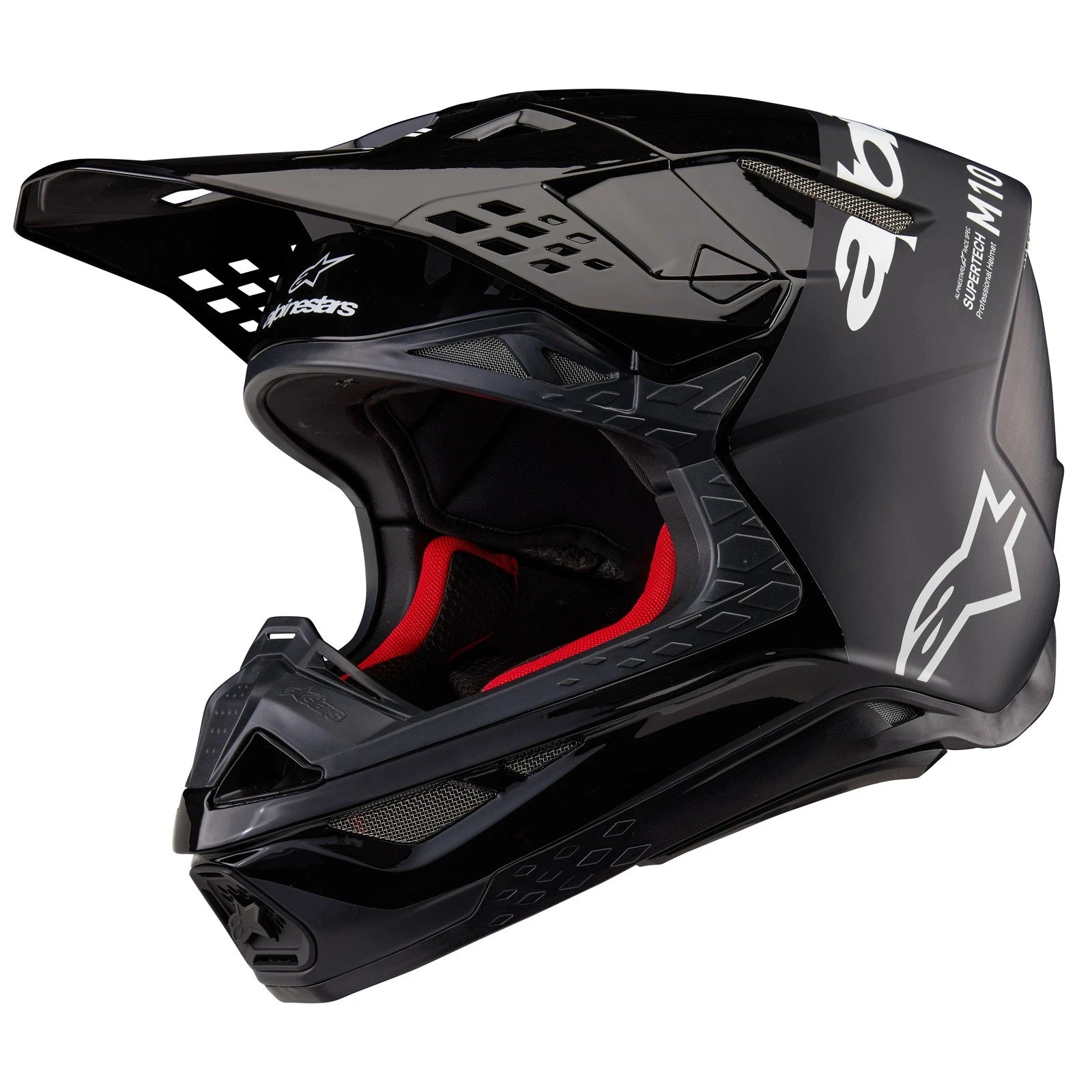 Alpinestars Supertech M10 Flood Off-road Motorcycle Helmet Small