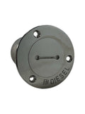 Marine Diesel Deck Fill, Boat Filler Port, For 2in Pipe, 3 1/2in