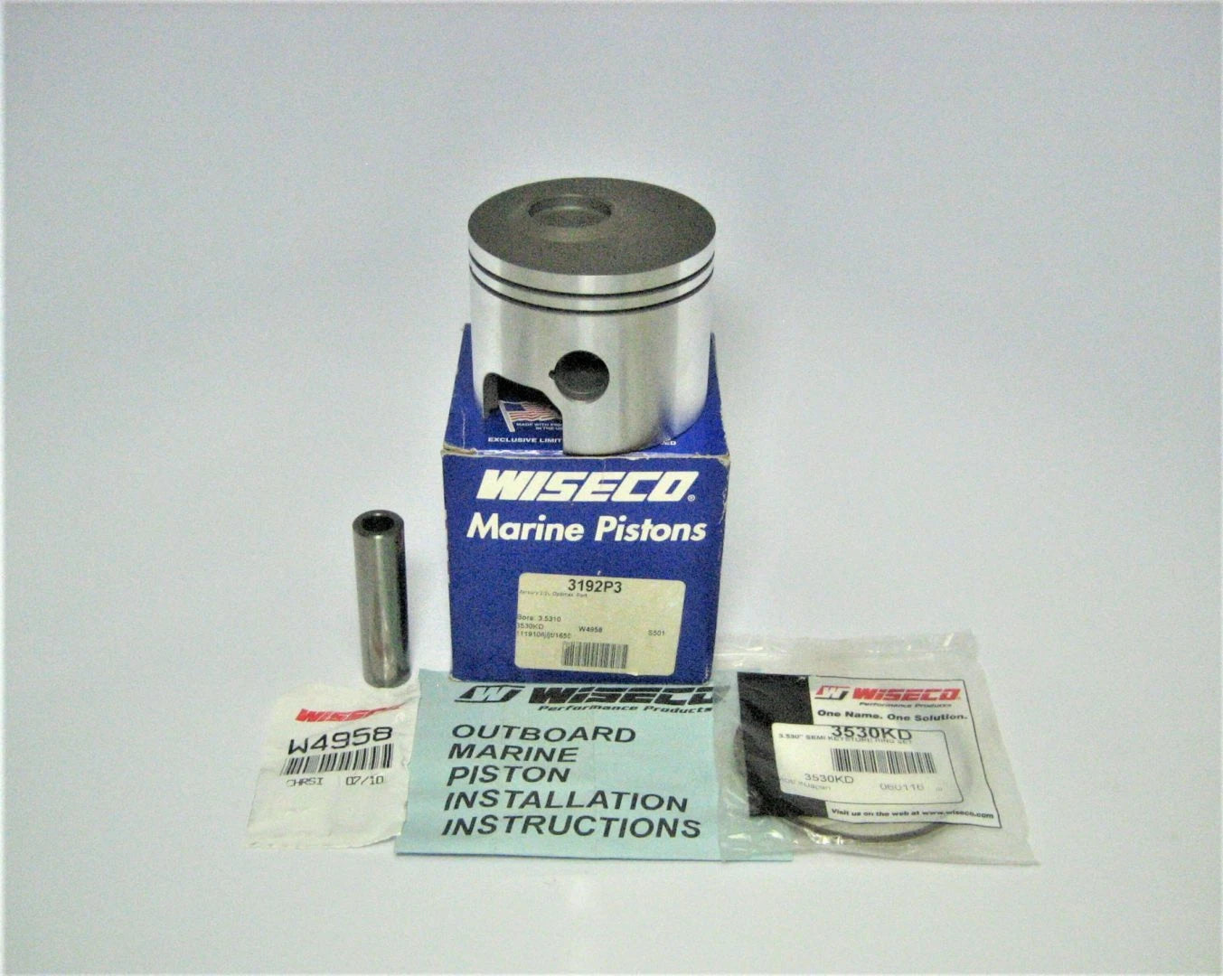 Wiseco 3192p3 Mercury Mariner Optimax Marine Outboard Engine Motor