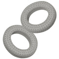 Breathable Ear Pads Soft Sponge Cushion W/buckle For Focal Clear Pro