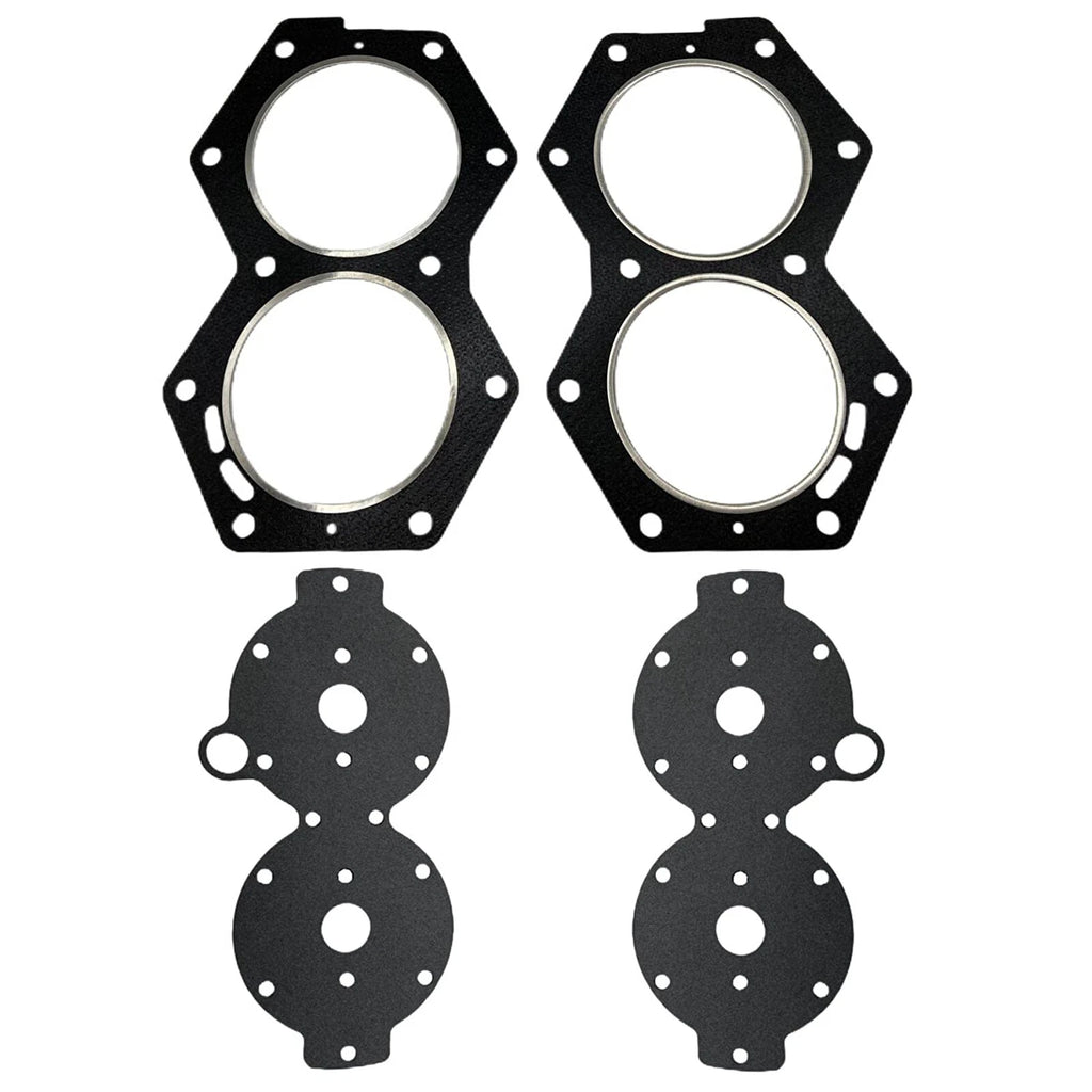 Water Jacket Cover & Cylinder Head Gasket for Johnson/Evinrude V4 85-140HP