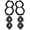 Water Jacket Cover & Cylinder Head Gasket for Johnson/Evinrude V4 85-140HP