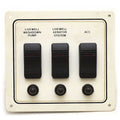 Boat Livewell Switch Panel Aluminum White