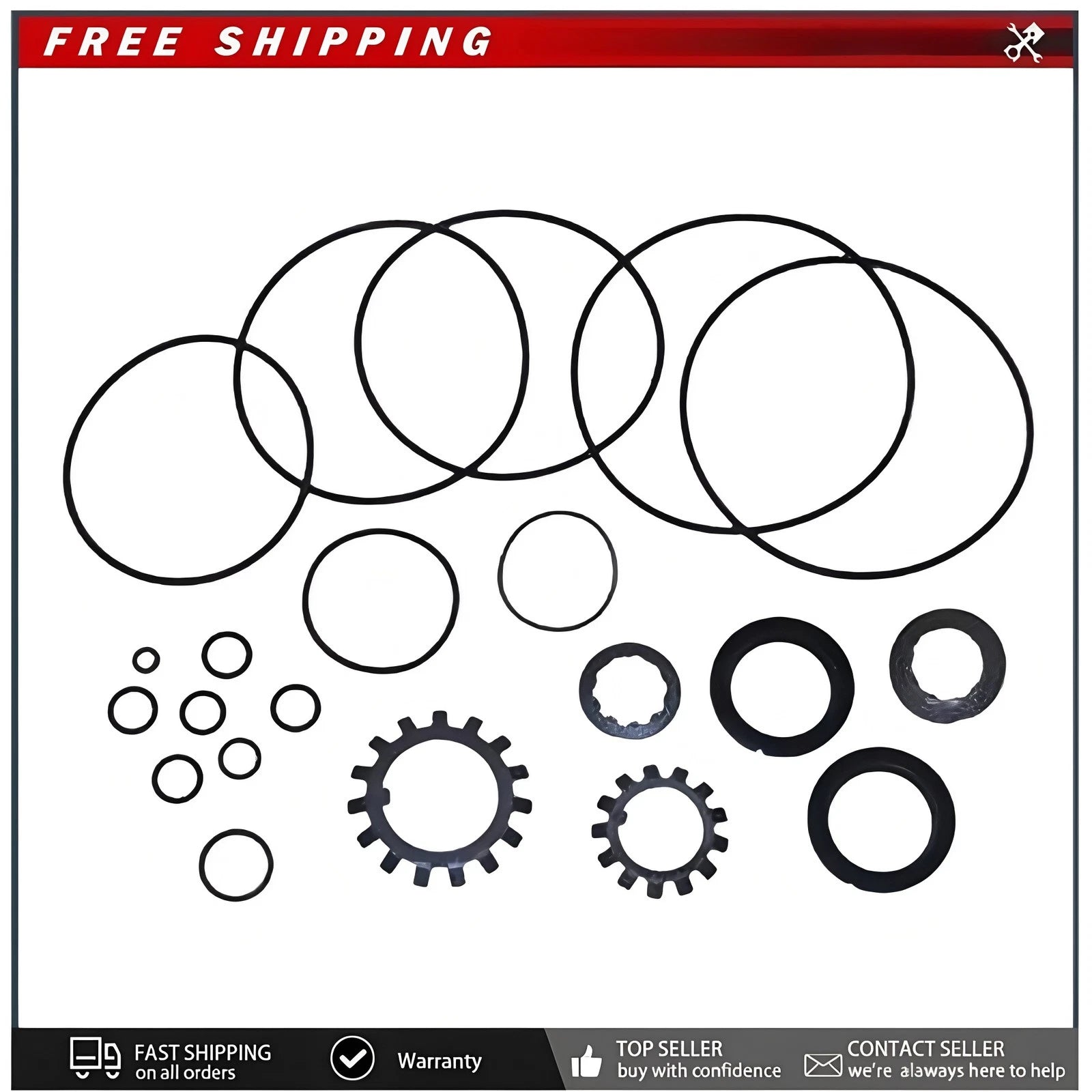 Lower Unit Seal Kit For Volvo Penta Aq200 Aq250 Aq270 Aq275 Aq280