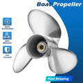 Stainless Steel 16 X 17 Boat Propeller For Suzuki