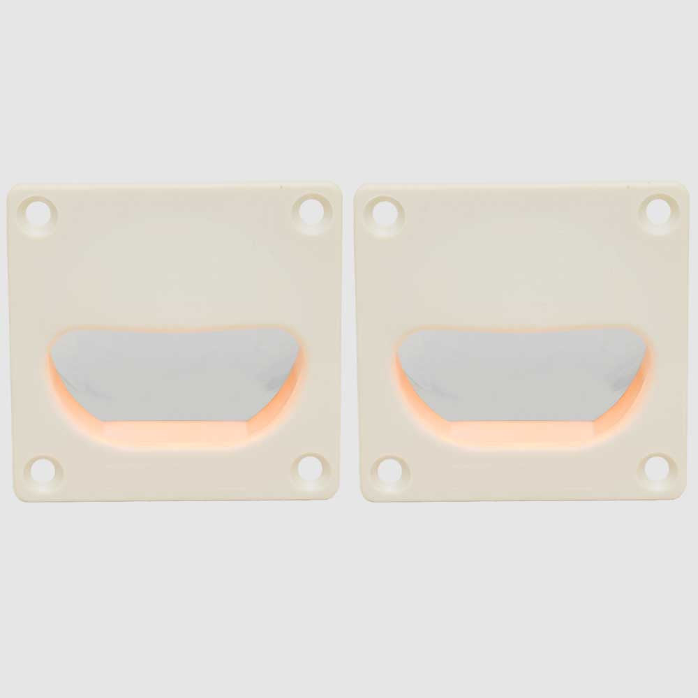 ITC Boat Floor Courtesy Lights 81395-W | Off White 12V 4W (Pair)Opens 
