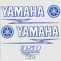 Yamaha Boat Cowling Decal U30920-12 | 350 Hp Four Stroke V8 Blue (Kit)
