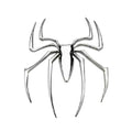 Auto Logo Car Sticker Metal Badge Emblem Spider Shape 3d Car Decal