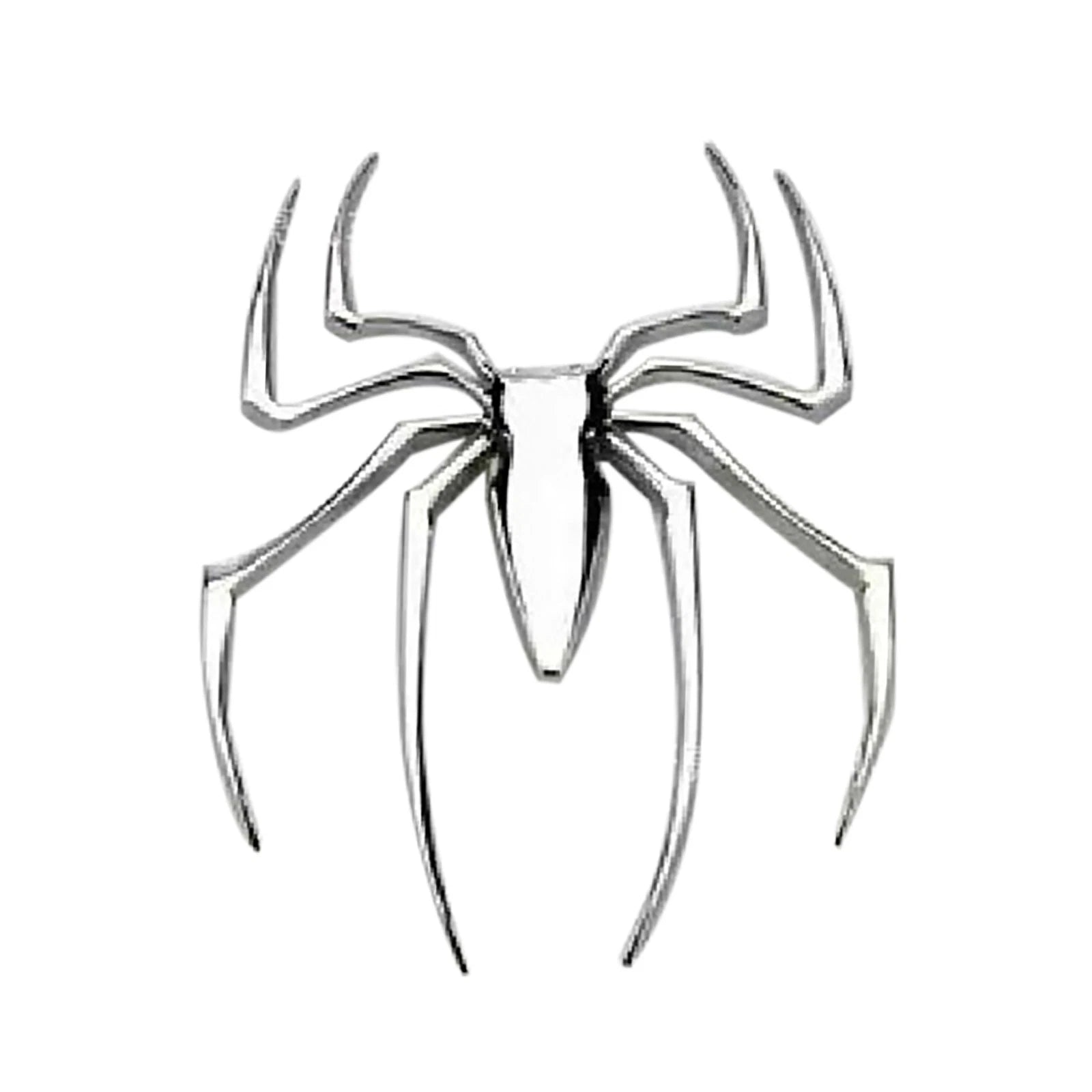 Auto Logo Car Sticker Metal Badge Emblem Spider Shape 3d Car Decal