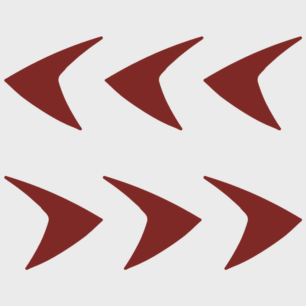 Chaparral Boat Deck Accent Decals Wine Stickers by Chaparral