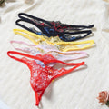 Men G-String Bulge Pouch Nightwear Lace Underpants