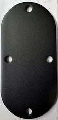 Harddrive Inspection Cover Wrinkle Black For Harley Davidson V-twin