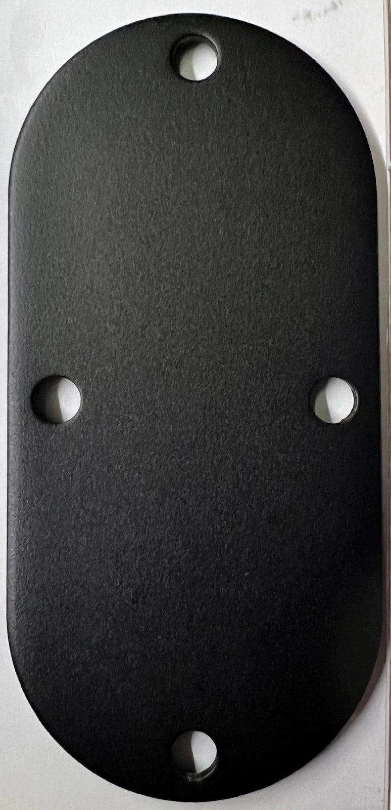 Harddrive Inspection Cover Wrinkle Black For Harley Davidson V-twin