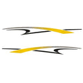 Rinker Boat Emblem Decal Sticker Captiva SE Set of 2 by Rinker