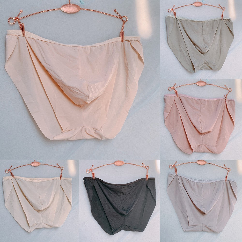 Lightweight Ice Silk Underwear Briefs
