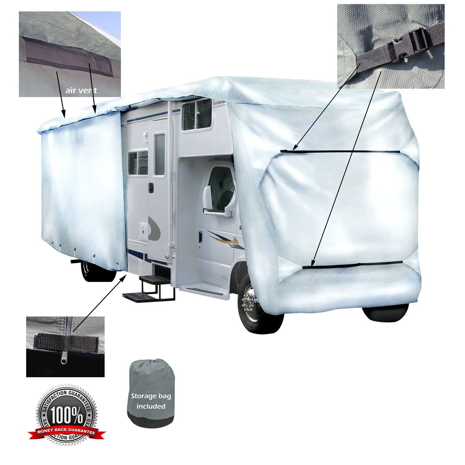 Ultimate Four Winds Super C 35sk Class C Rv Motorhome Camper Storage