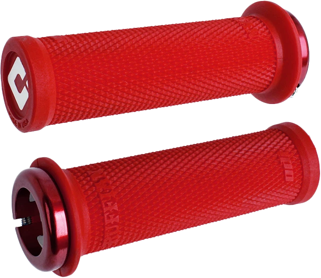 Odi Ruffian Mini V2.1 Bmx Grip Dark Red/red For 2020-2024 Bmx Bikes