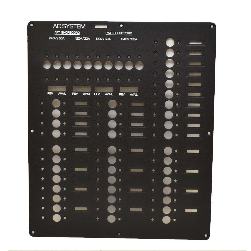 Tiara Yachts Boat Blank Breaker Panel 3240265 by Tiara Yachts